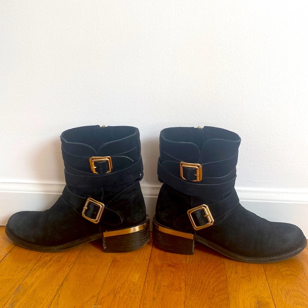 Vince Camuto Motorcycle Mid Boot